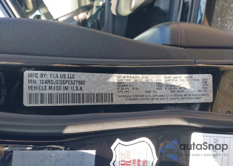 2023 Dodge Durango Gt Awd from USA, damaged, VIN 1C4RDJDG6PC627982